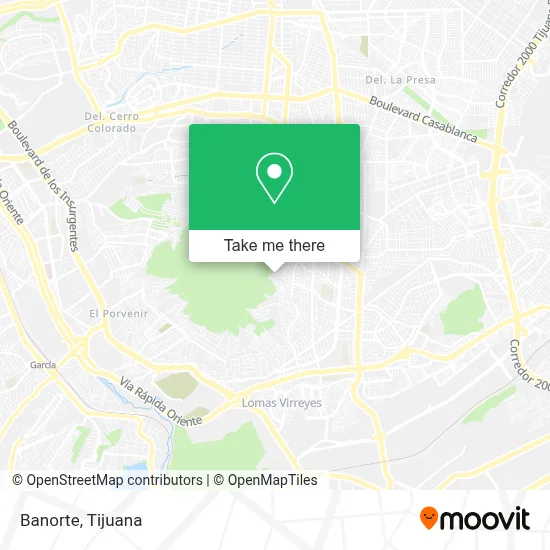 Banorte map