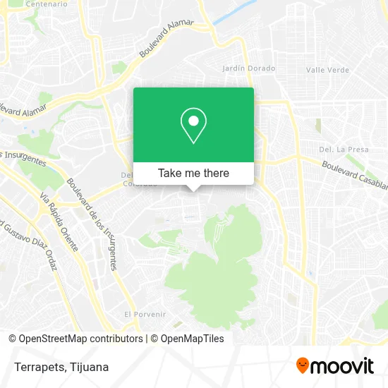 Terrapets map