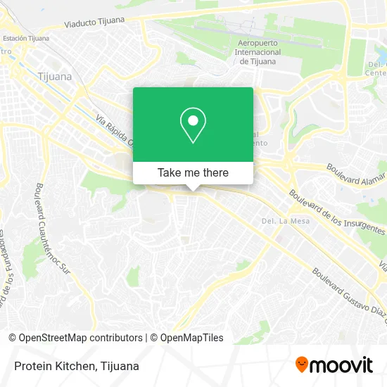 Protein Kitchen map