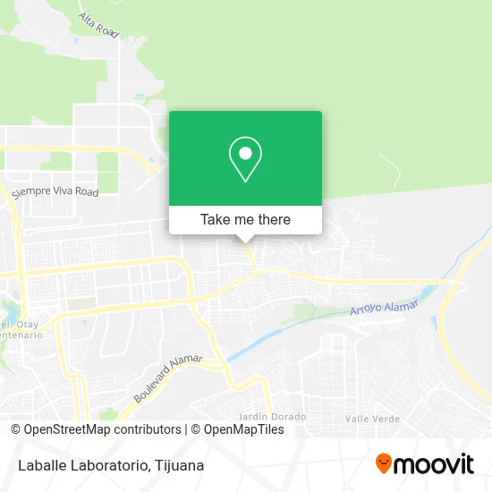 Laballe Laboratorio map