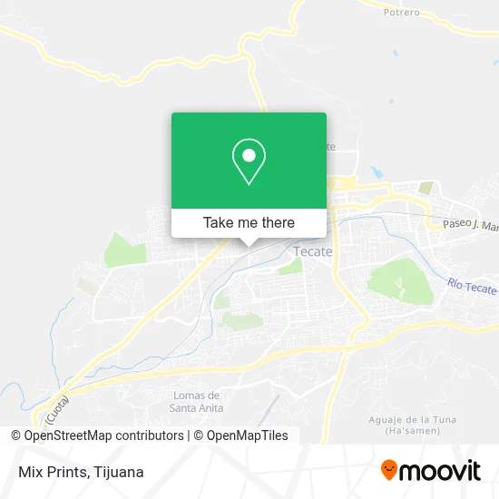 Mix Prints map