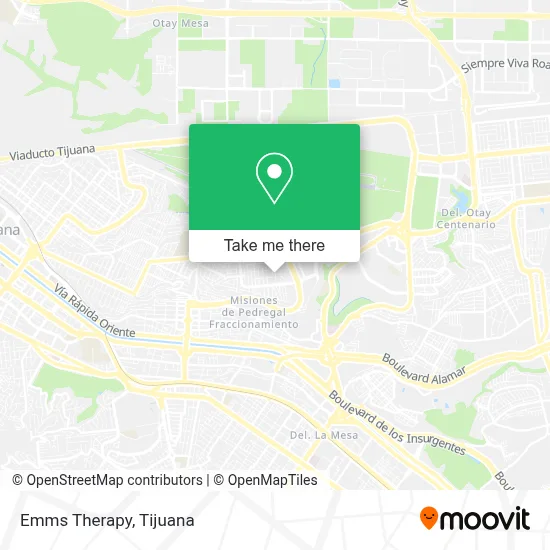 Emms Therapy map
