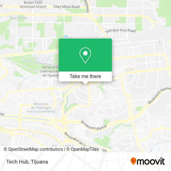 Tech Hub map