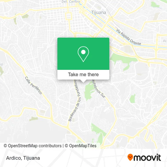 Ardico map