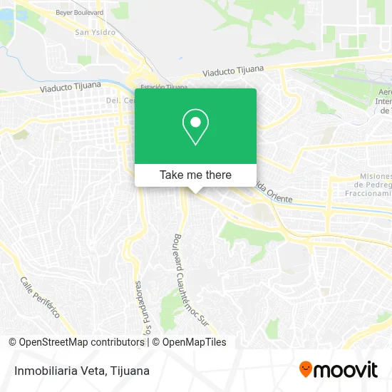 Inmobiliaria Veta map