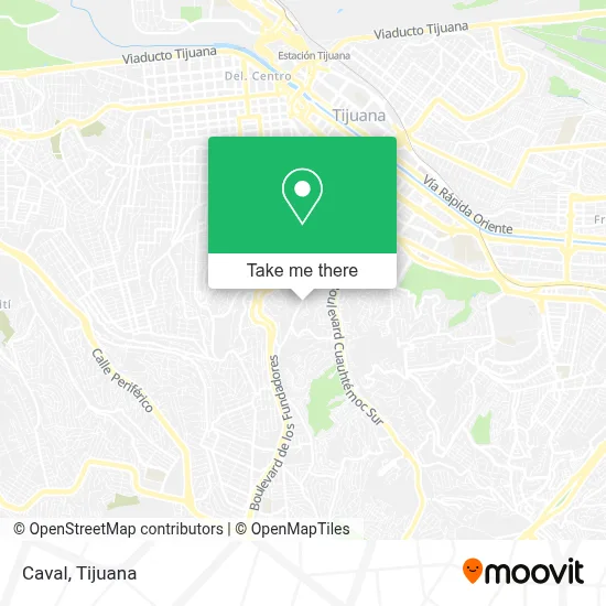 Caval map