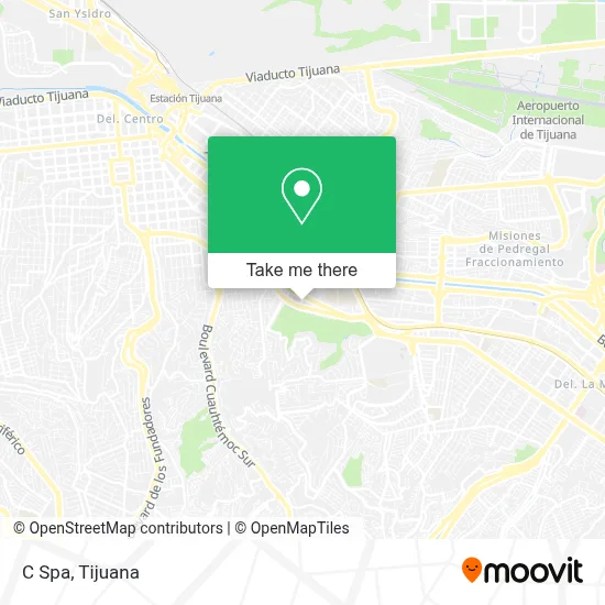 C Spa map