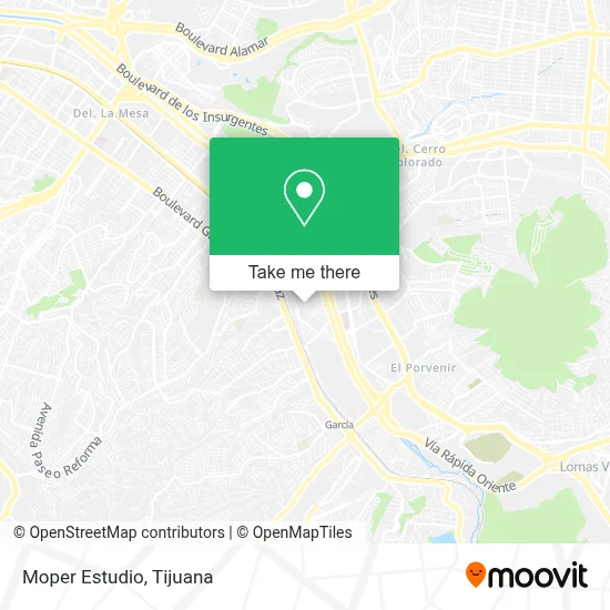 Moper Estudio map