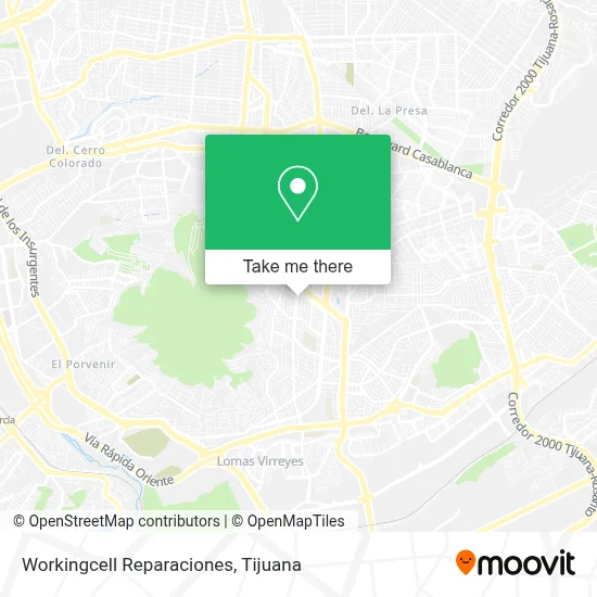 Workingcell Reparaciones map
