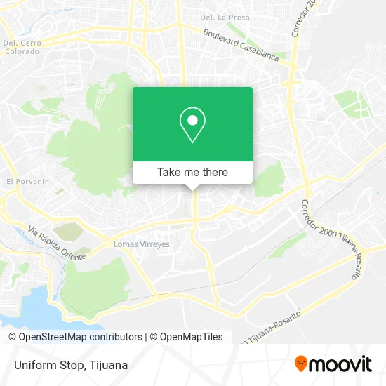 Uniform Stop map