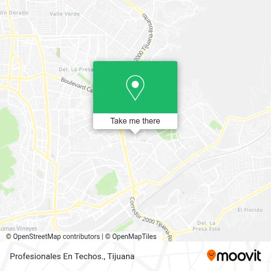 Profesionales En Techos. map