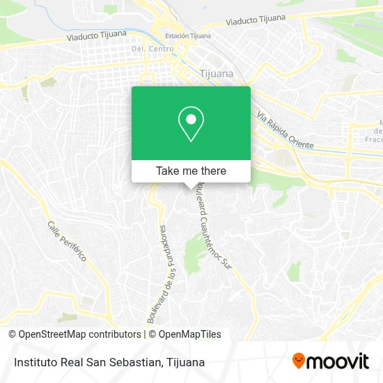 Instituto Real San Sebastian map