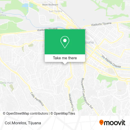 Col.Morelos map