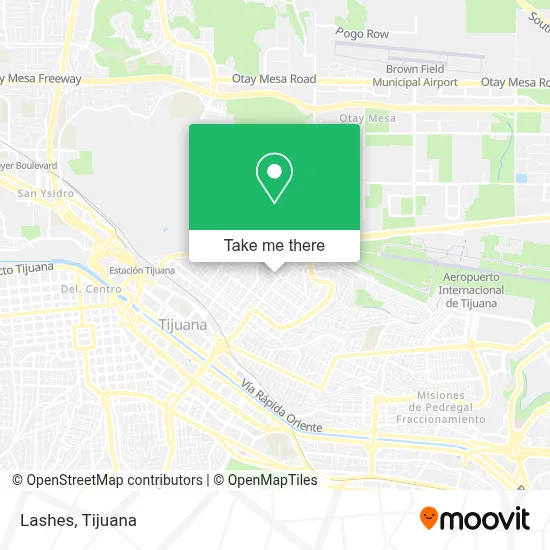 Lashes map