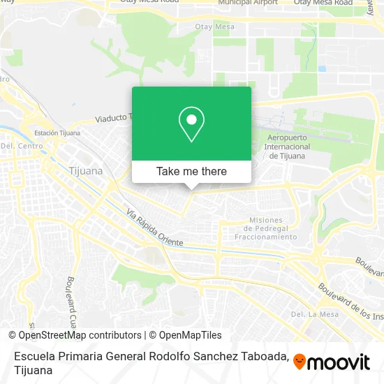 Escuela Primaria General Rodolfo Sanchez Taboada map