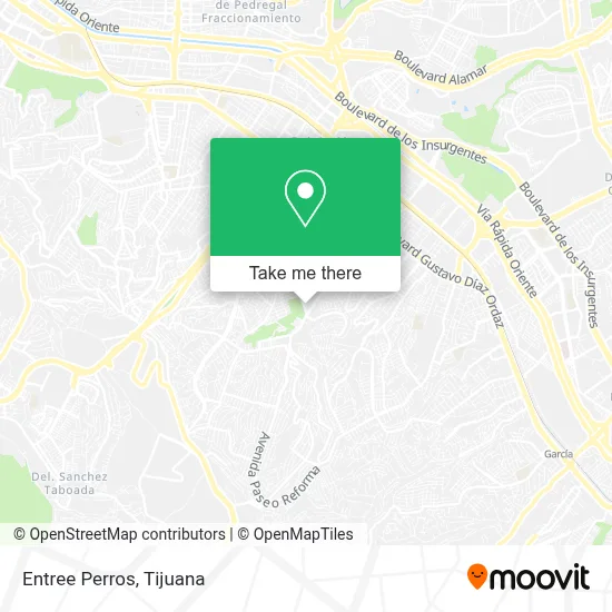 Entree Perros map