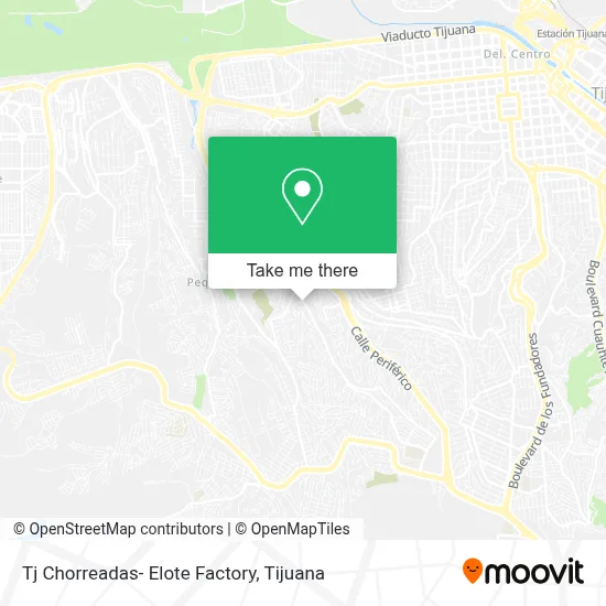 Tj Chorreadas- Elote Factory map