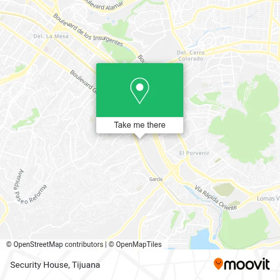Security House map
