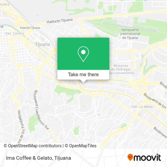 Ima Coffee & Gelato map