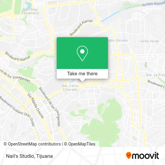 Nail's Studio map