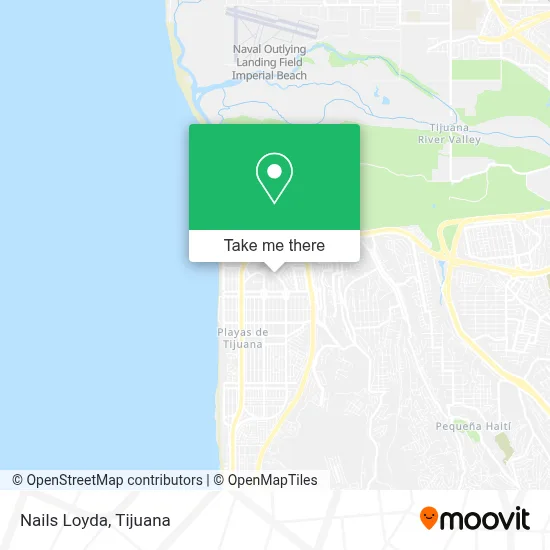 Nails Loyda map