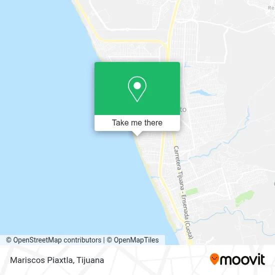 Mariscos Piaxtla map