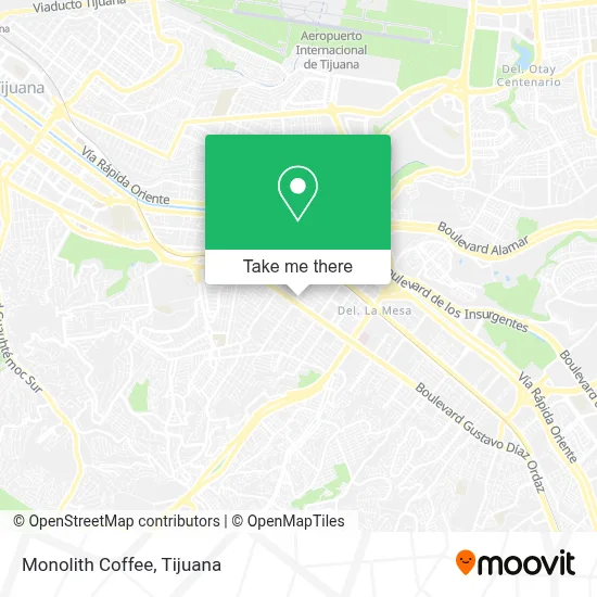 Monolith Coffee map