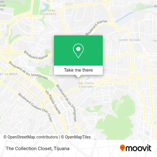 The Collection Closet map
