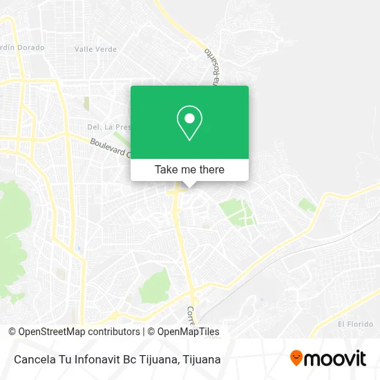 Cancela Tu Infonavit Bc Tijuana map
