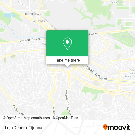 Lujo Decora map