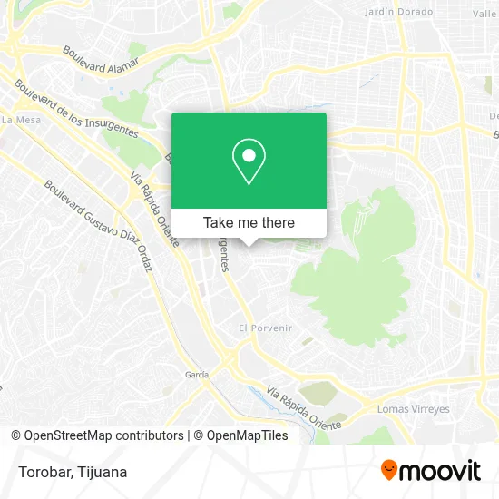 Torobar map