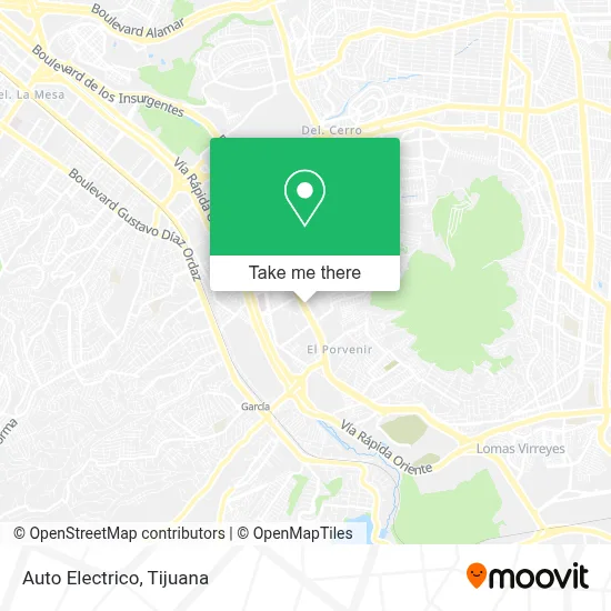 Auto Electrico map