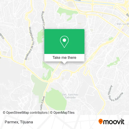 Parmex map