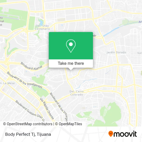Body Perfect Tj map