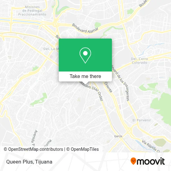 Queen Plus map