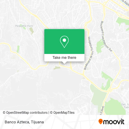 Banco Azteca map