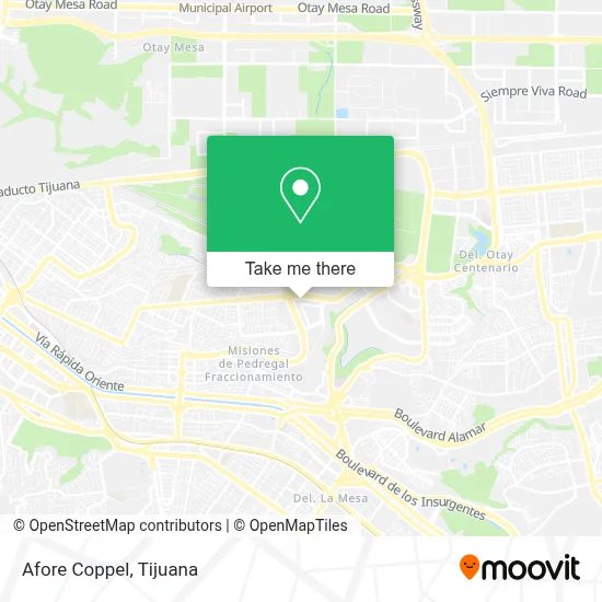 Afore Coppel map