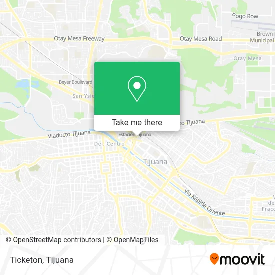 Ticketon map