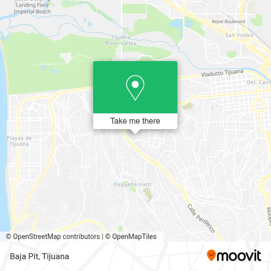 Baja Pit map