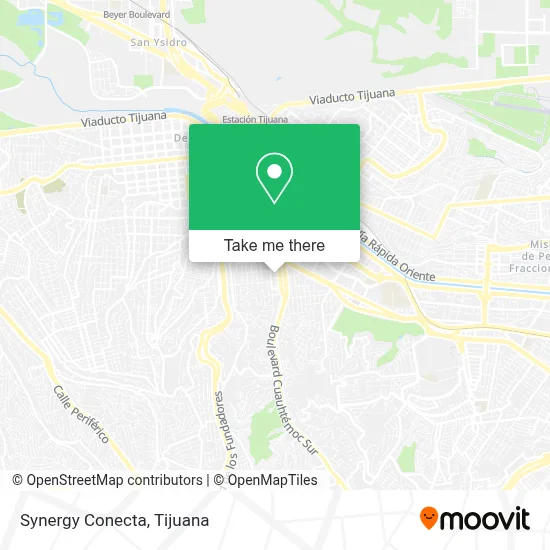 Synergy Conecta map