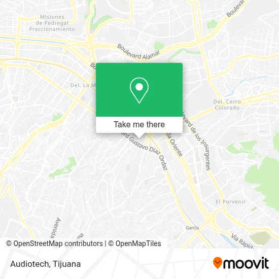 Audiotech map