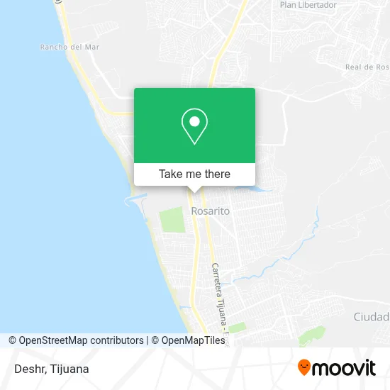 Deshr map