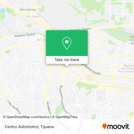 Centro Automotriz map
