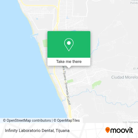 Infinity Laboratorio Dental map