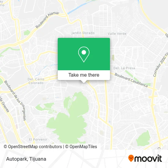 Autopark map