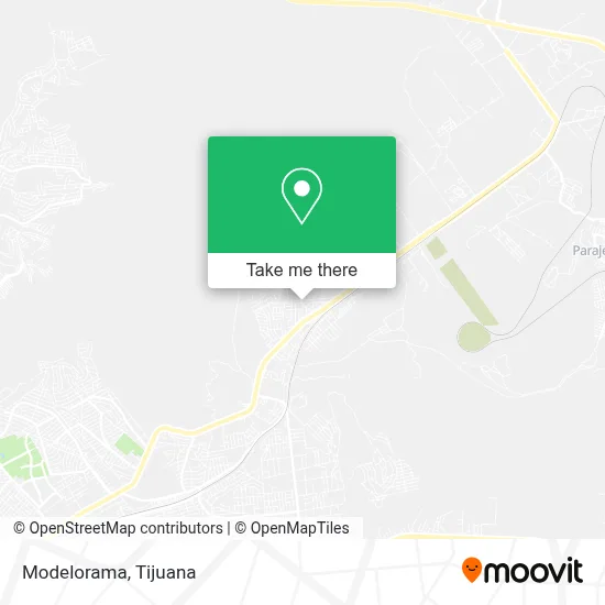 Modelorama map