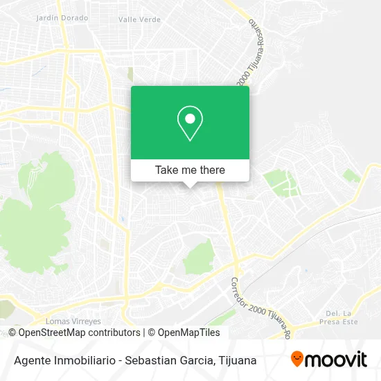 Agente Inmobiliario - Sebastian Garcia map