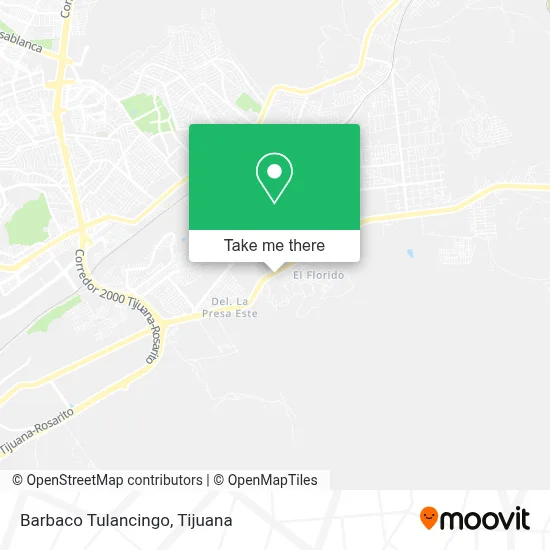 Barbaco Tulancingo map