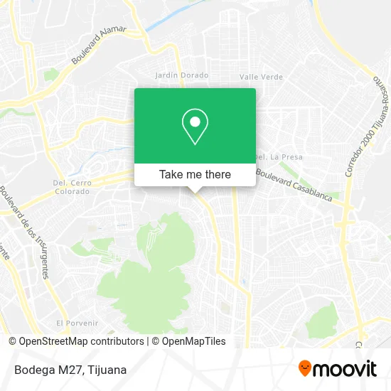 Bodega M27 map