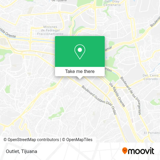 Outlet map